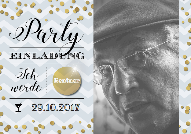 Feier zum Renteneintritt