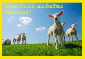 Geburtstagseinladung für Frühlingskinder