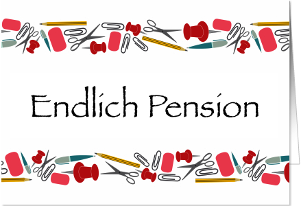 Pension Gedicht Fun