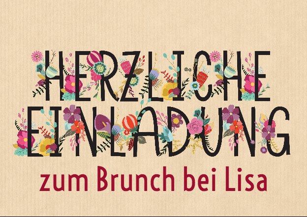 Einladungskarten Brunch Einladungen auf