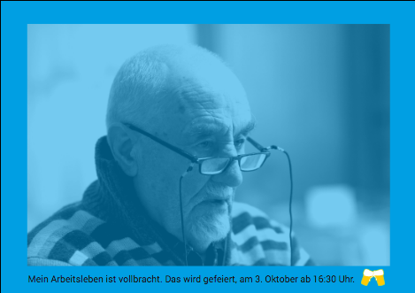 Zum Renteneintritt oder Pensionsbeginn