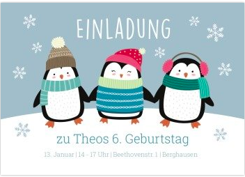 Einladung für Winterkinder