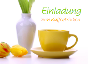 Schließen Sie neue Freundschaften – Einladung zum Kaffee und Kuchen