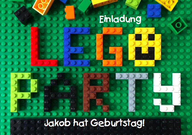 Lego Party mit Bauen macht Spaß 