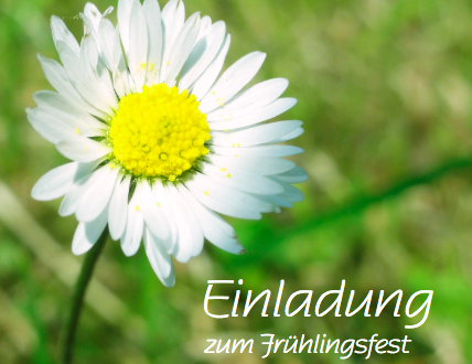 Zum Frühlingsfest einladen