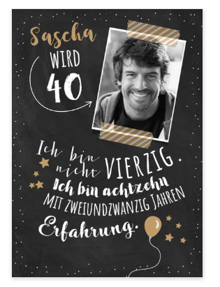 Einladung zum 40.