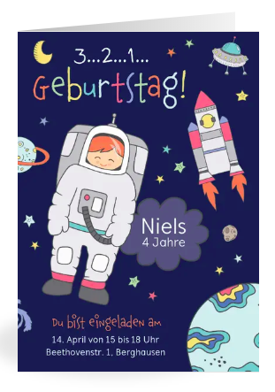 Einladung Kindergeburtstag