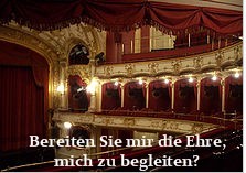 Einladung zum Schauspiel