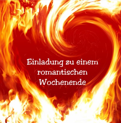 Einladung zu einem romantischen Wochenende