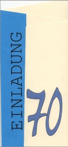Einladung Zum 70 Geburtstag Gefallt Ihren Gasten Und Ihnen Gut
