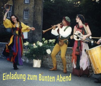 Einladung zum Bunten Abend