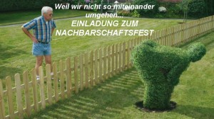 Einladung zum Nachbarschaft