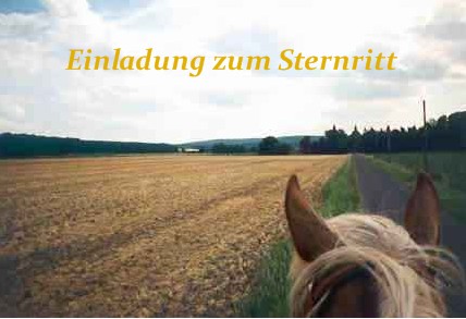 Einladung zu einem Sternritt