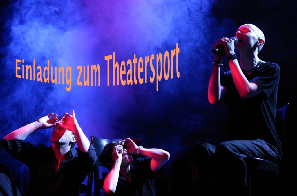 Selbstgemachte Einladung zum Theatersport