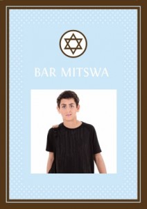 Einladung zur Bar Mizwa