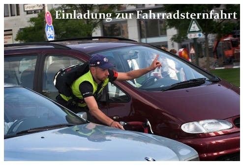 Einladung zur Fahrradsternfahrt