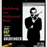 Zur Mottoparty Hollywood eigene sich verkleinerte Filmposter sehr gut