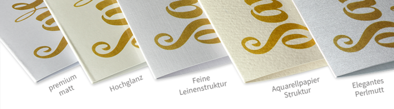 Papierformate und Papiersorten