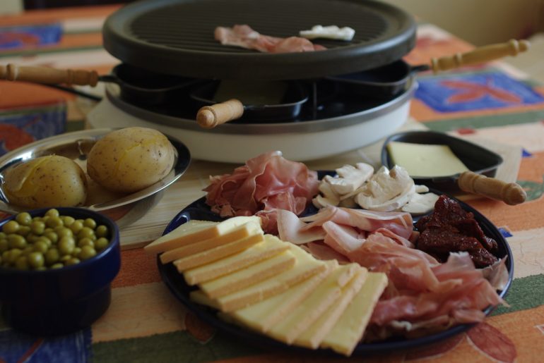 Lecker Raclette essen