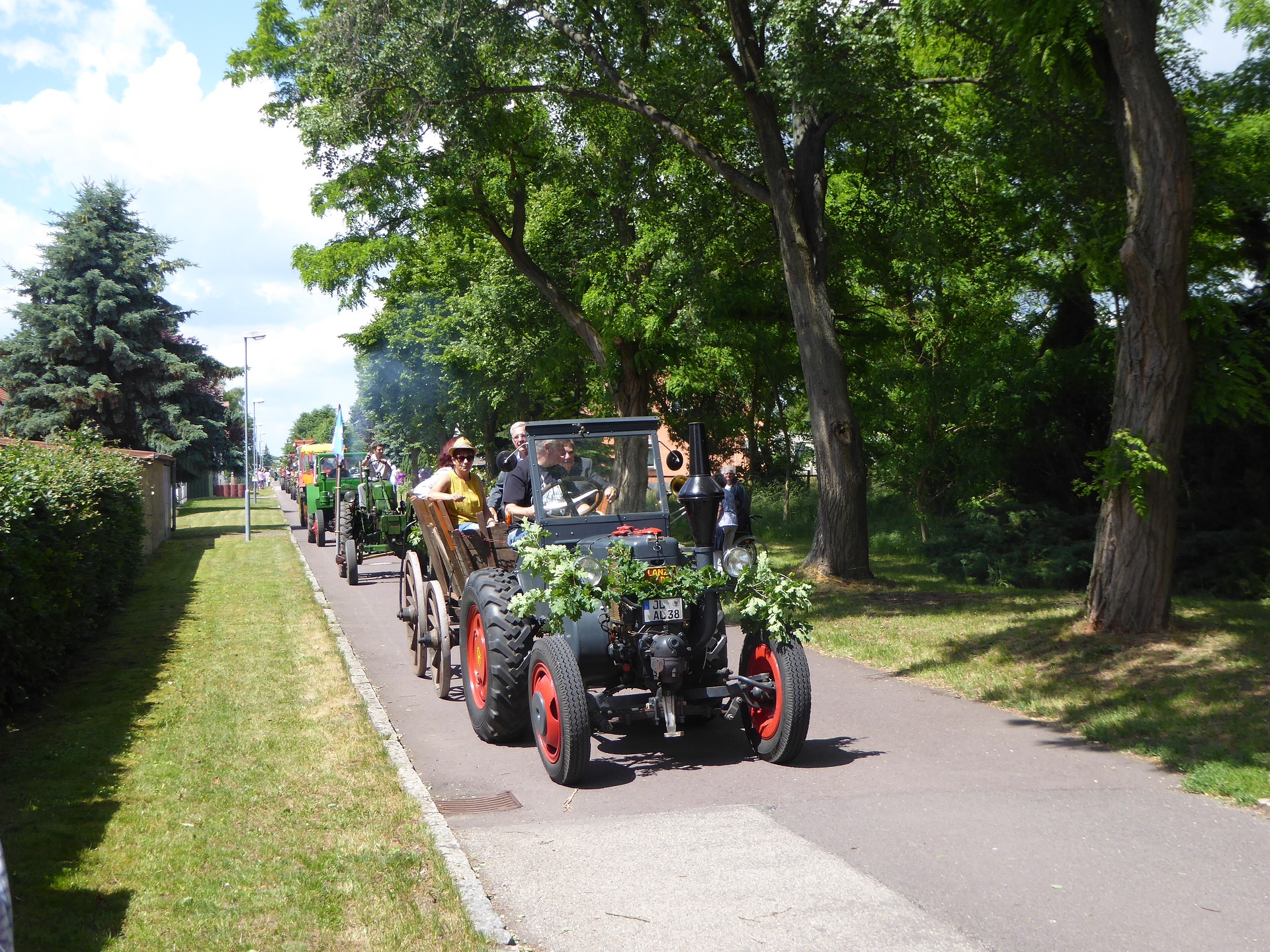 Zum Dorffest sind alle eingeladen